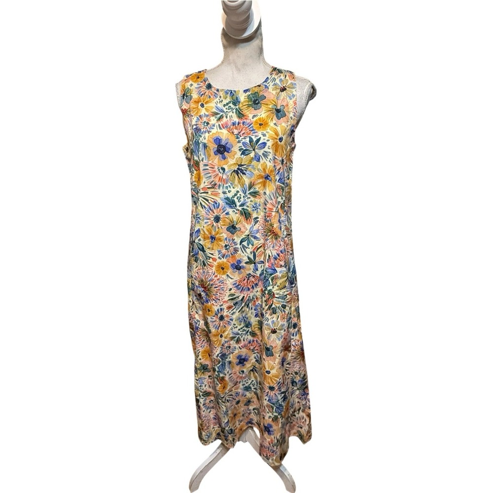 NWT RipSkirt Hawaii Fleur Sundress Watercolor Floral Women Small Resort Tropical